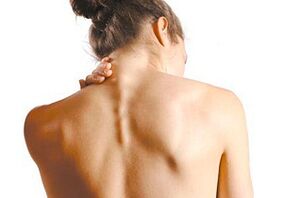 How much cervical osteocondrosis showed