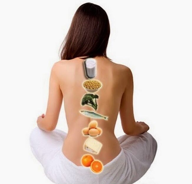 useful products for the back with thoracic osteochondrosis